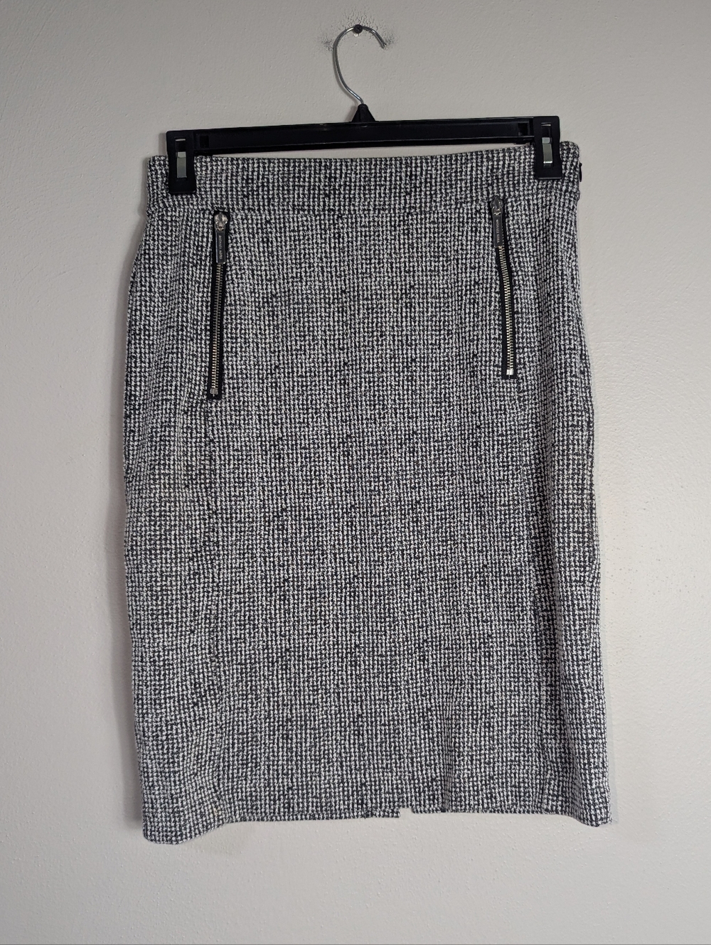 S Michael Michael Kors Houndstooth Pencil Skirt